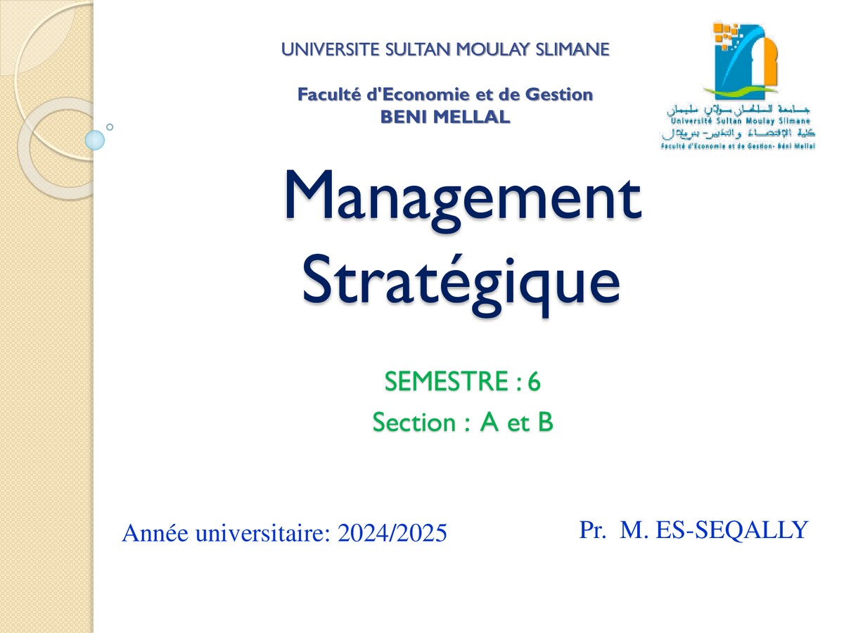 Cours-Management-Strategique