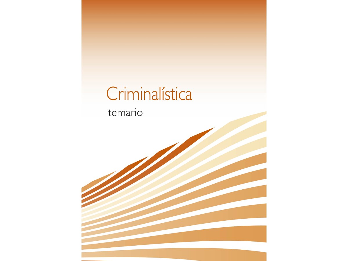 CRIMINALÍSTICА