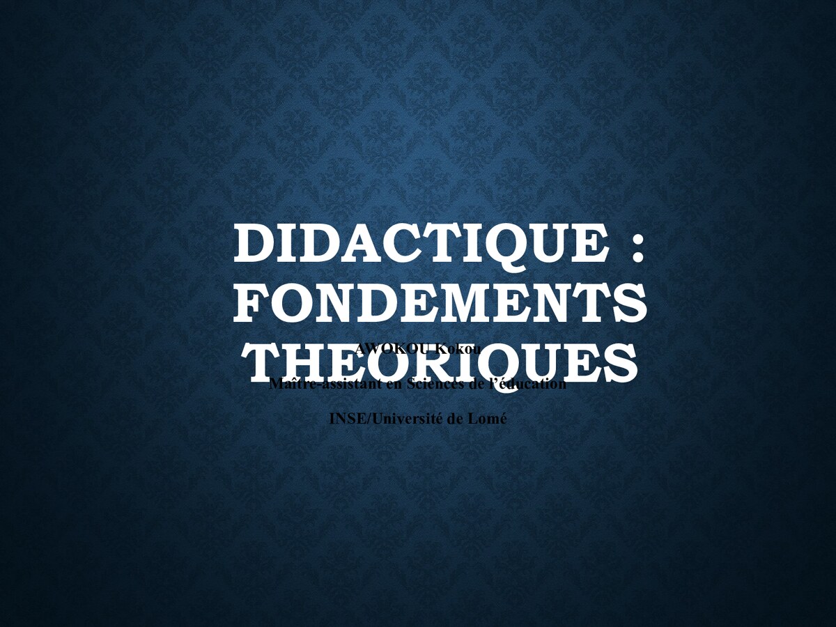 DIDACTIQUE-FONDEMENTS-THEORIQUES-