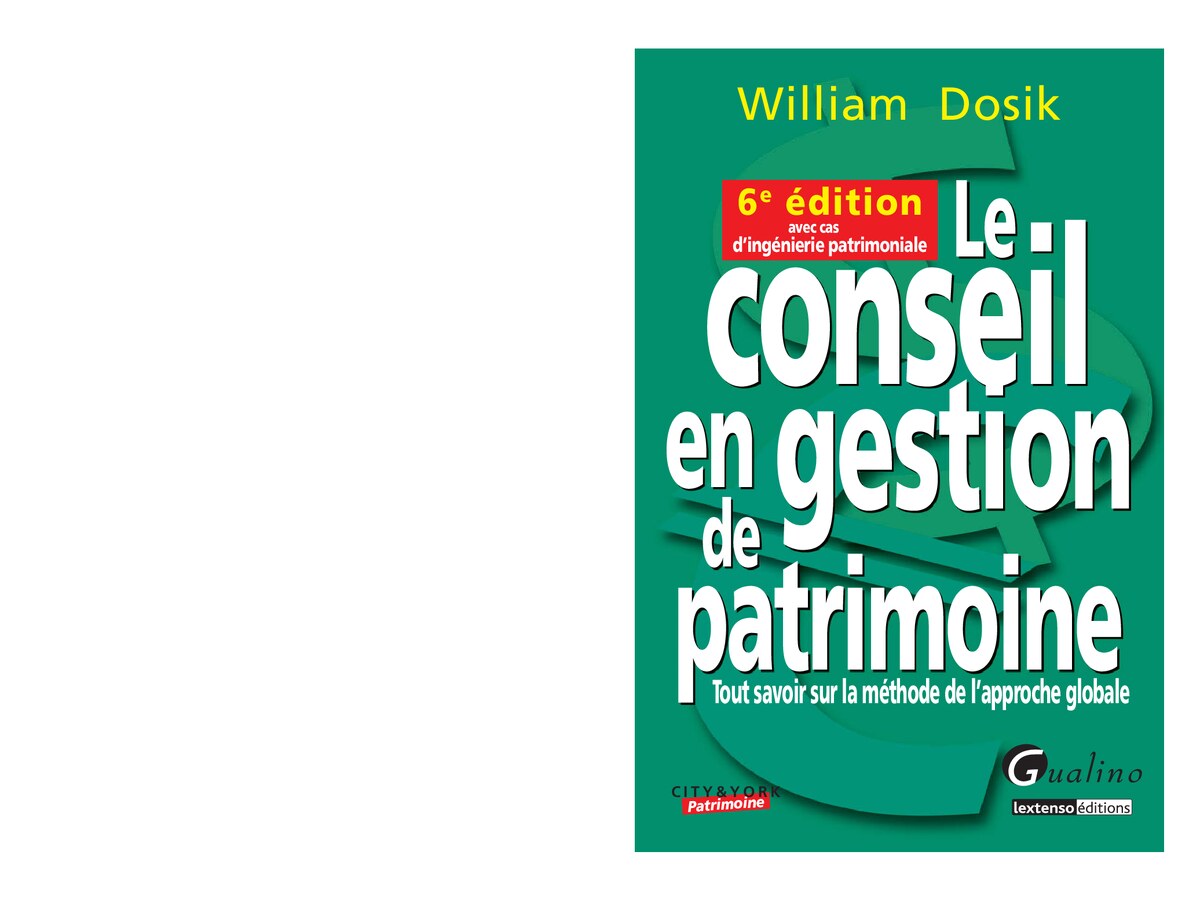 Le Conseil en Gestion de Patrimoine