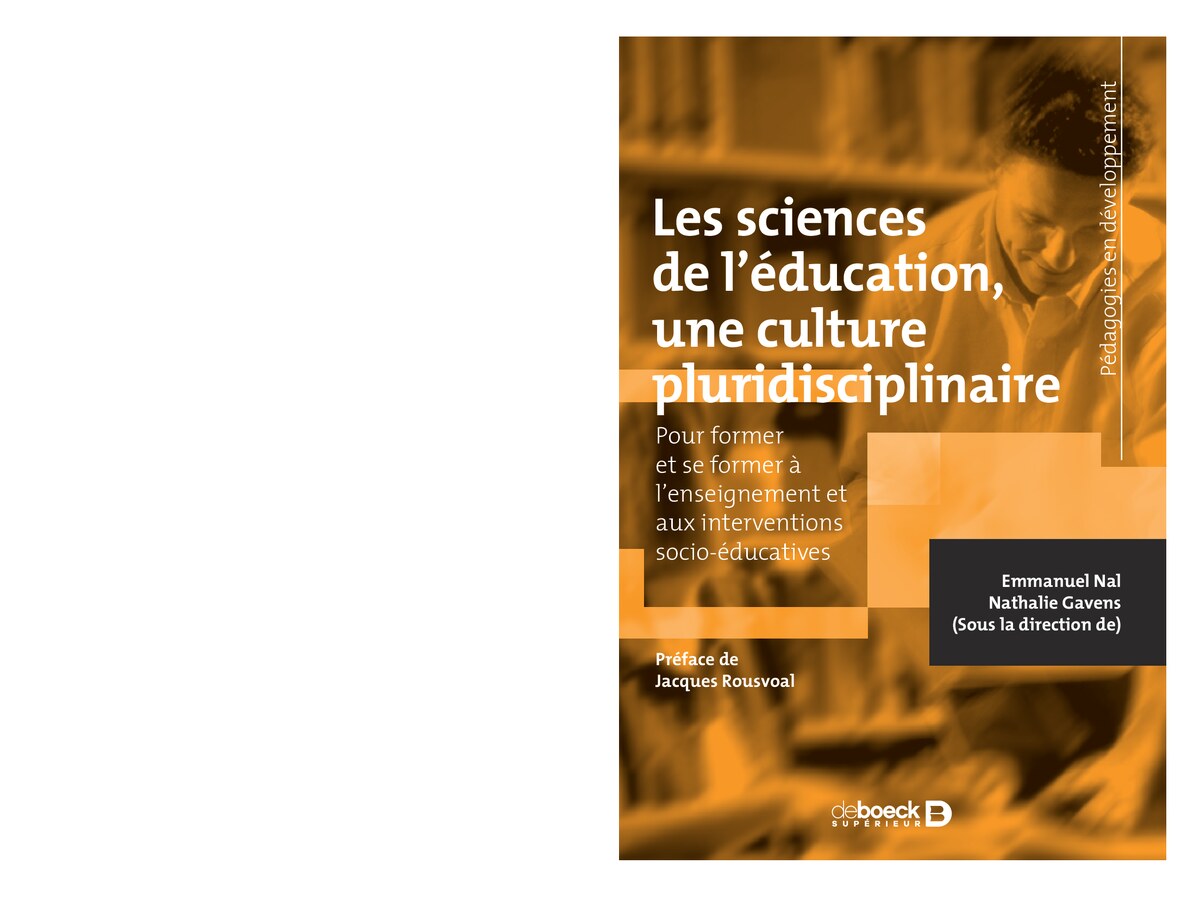 Les sciences   de l’éducation,  une culture  pluridisciplinaire