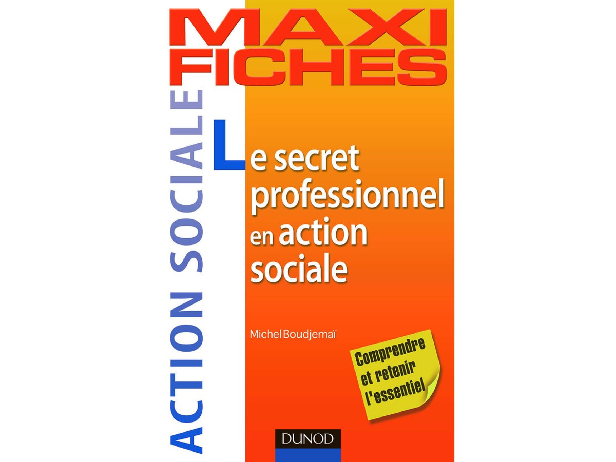 Maxi Fiches - Le Secret Professionnel en Action Sociale