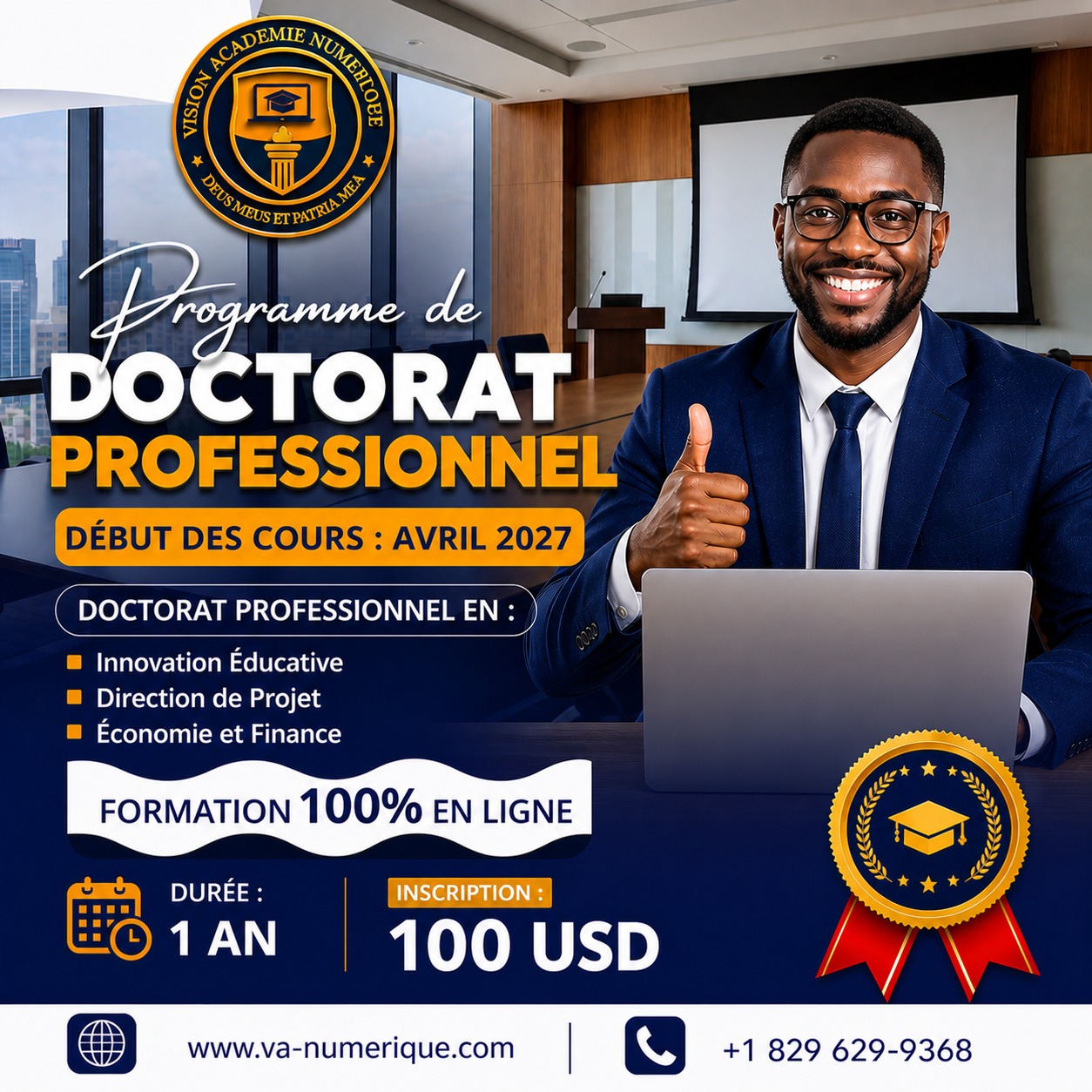 Doctorat Professionnel en Innovation Éducative